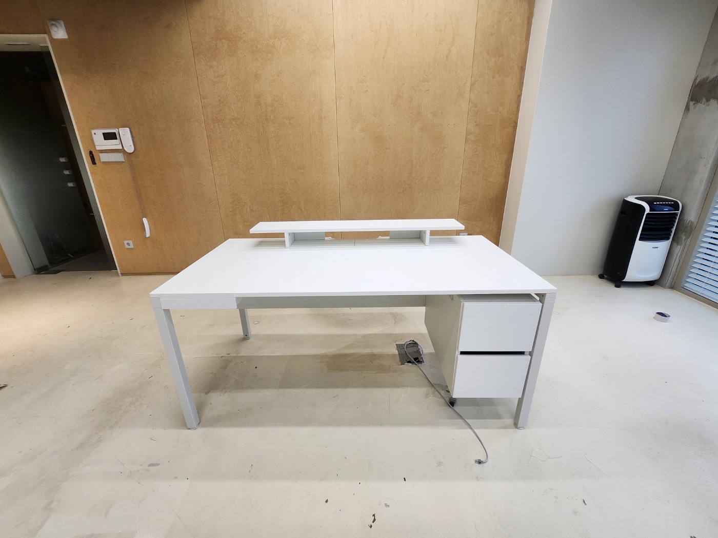 펀잇쳐스 1580 데스크 세트[서랍,모니터받침대포함]