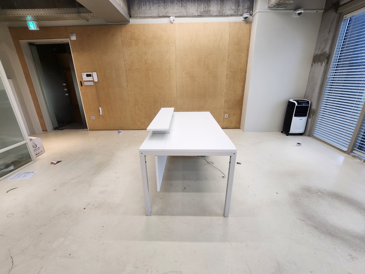 펀잇쳐스 1580 데스크 세트[서랍,모니터받침대포함]