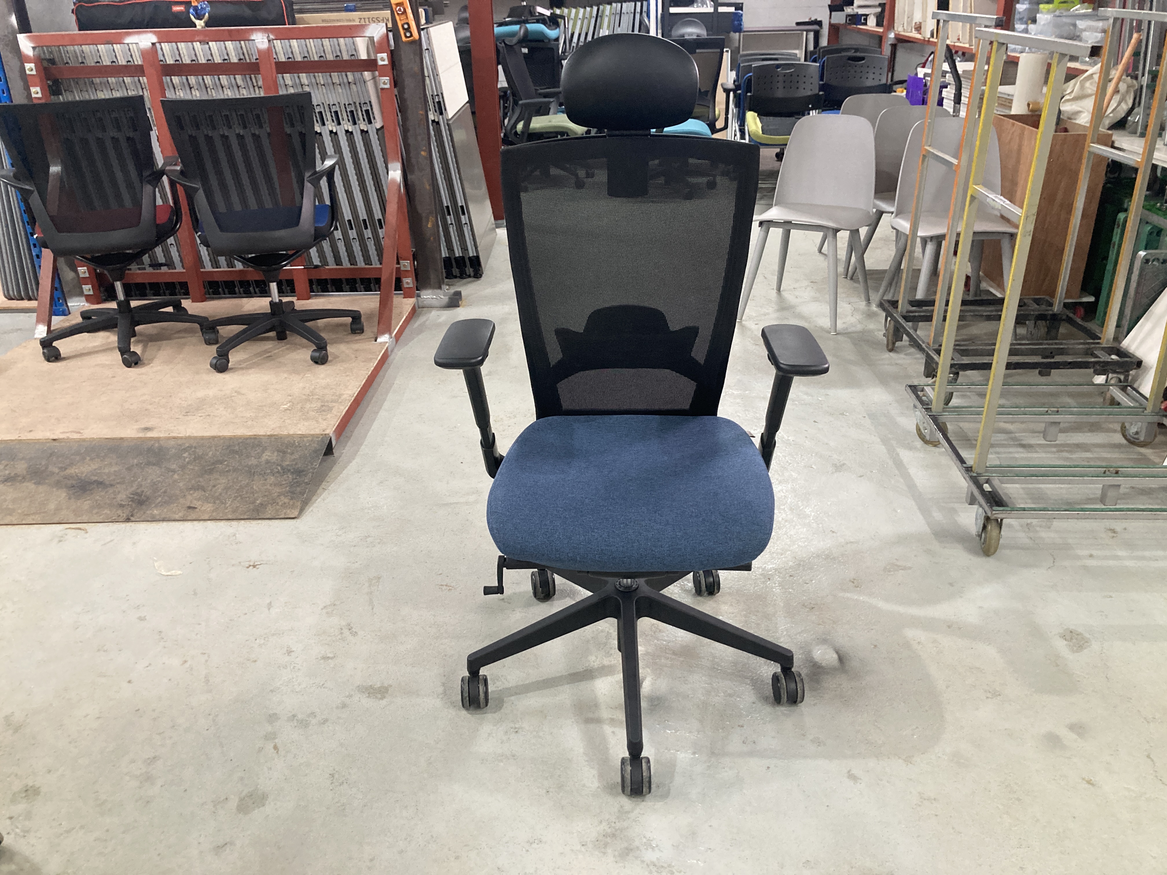 시디즈 T50HLDA 사무용의자[인디고블루]