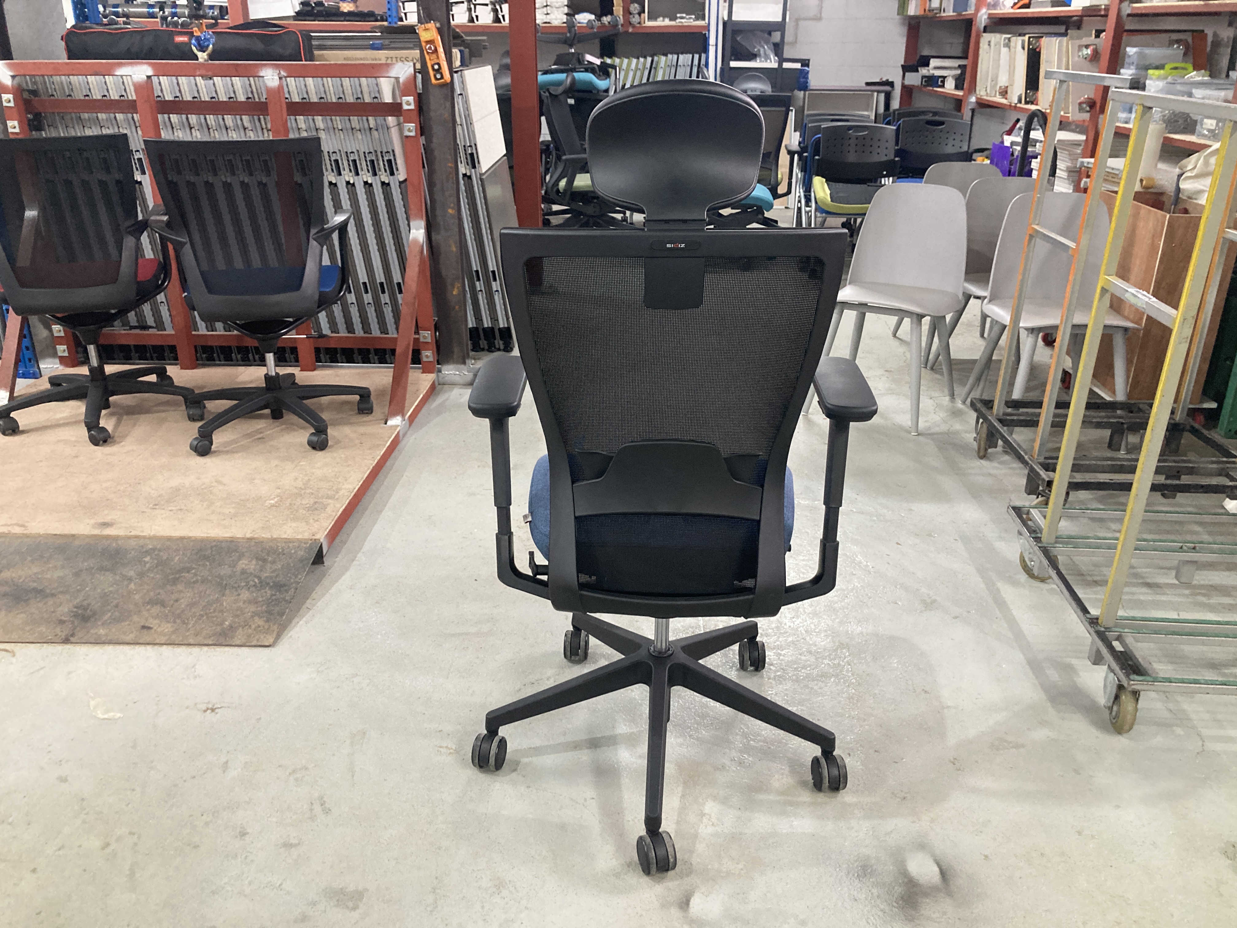 시디즈 T50HLDA 사무용의자[인디고블루]